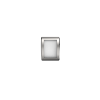 BERLOQUES DE PULSEIRAS  EM PRATA 925 COM RETANGULO BRANCO