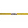 Pulseira Amor Coração de Couro Amarelo