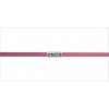 Pulseira Amor de Couro Rosa