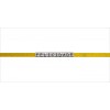 Pulseira Felicidade de Couro Amarelo