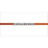 Pulseira I Will Be Back de Couro Laranja