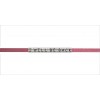 Pulseira I Will Be Back de Couro Rosa