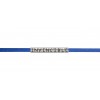 Pulseira Invencível ( Invincible ) de Couro Azul