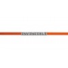 Pulseira Invencível ( Invincible ) de Couro Laranja