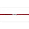Pulseira Love de Couro Vermelho