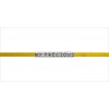 Pulseira My Precious  de Couro Amarelo