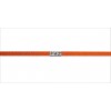 Pulseira Paz de Couro Laranja