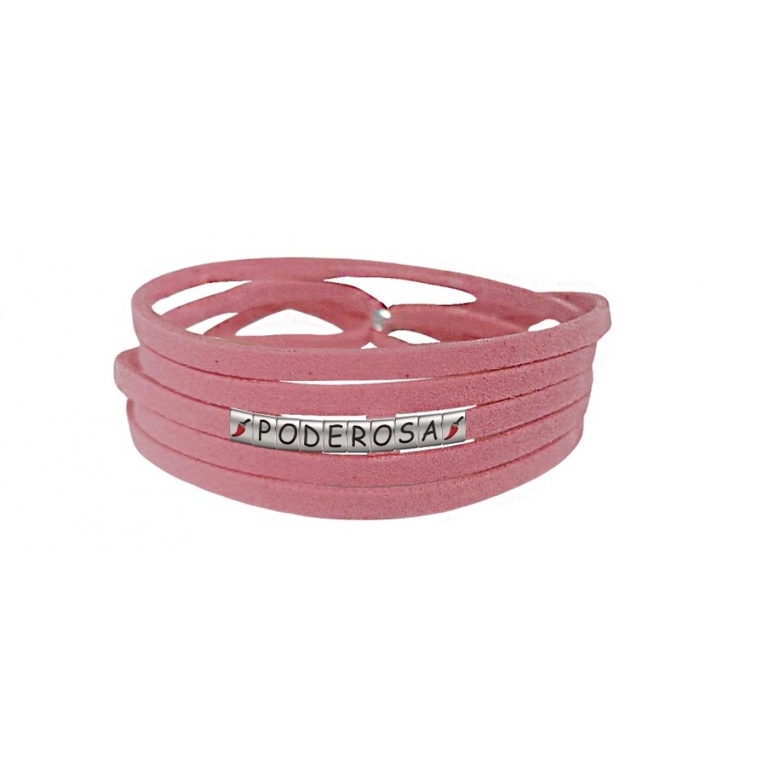 Pulseira Poderosa com Pimenta Rosa