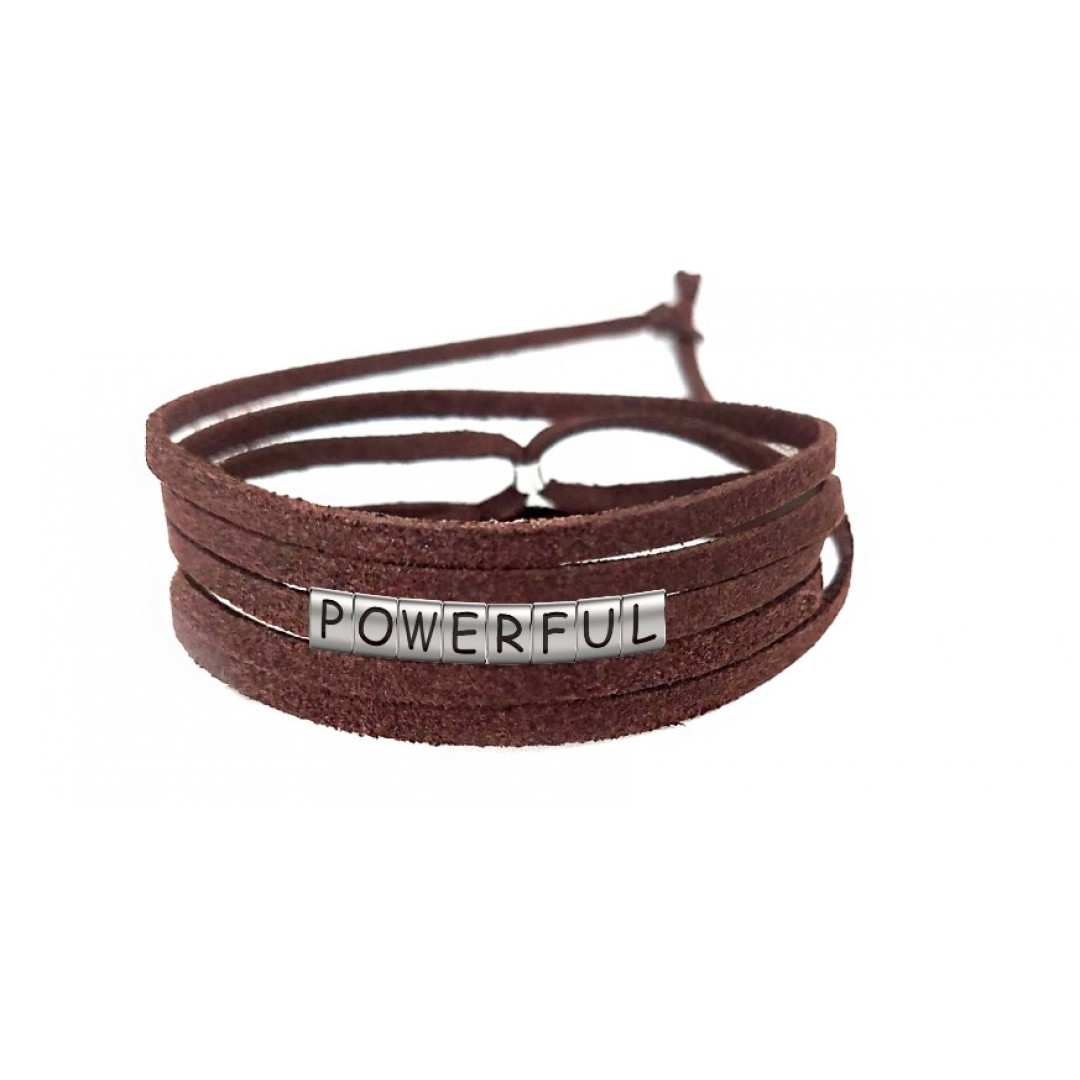 Pulseira Powerful Marrom