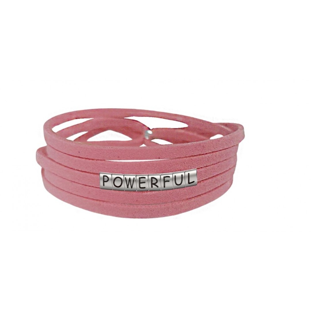 Pulseira Powerful Rosa