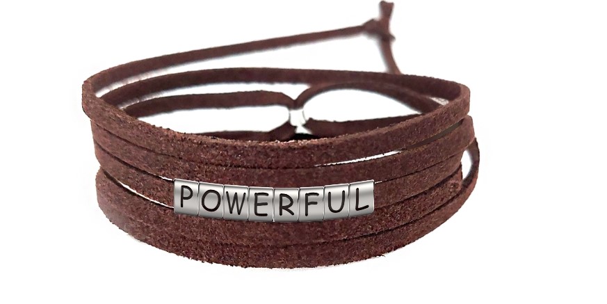 Pulseira Powerful Marrom