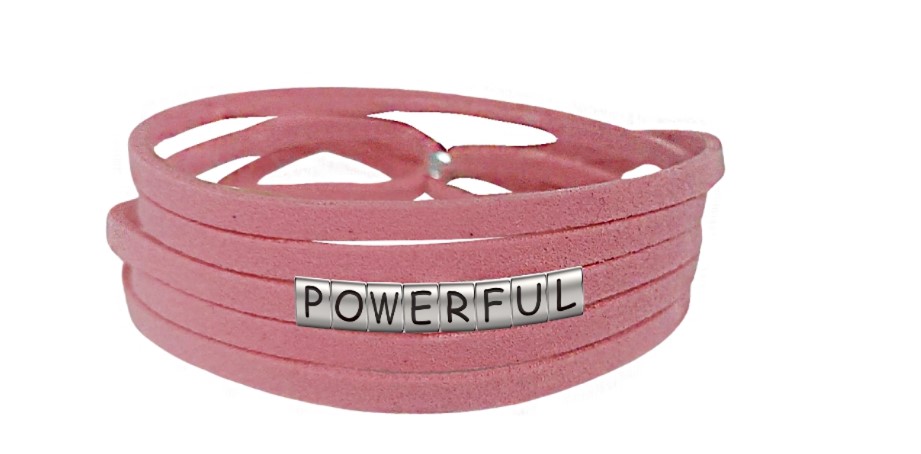 Pulseira Powerful Rosa